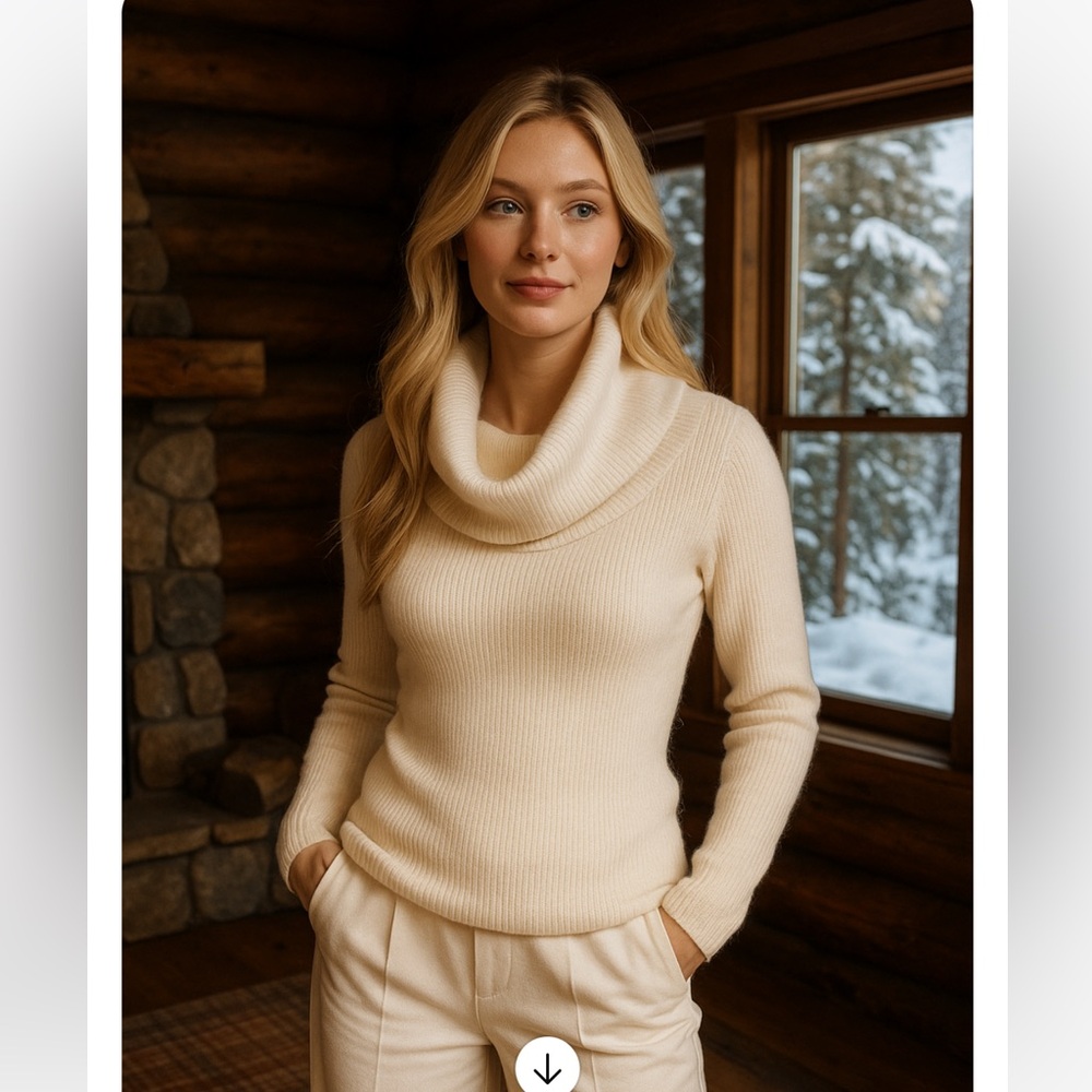 🔥Cashmere🔥ANTHOLOGIE cozy sweater sz 4 price firm!